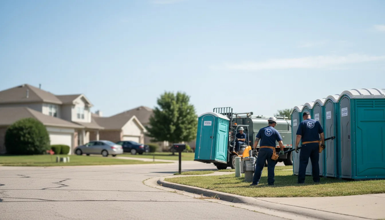 Porta Potty Rental in Golden Gate, IL near me